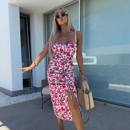 Women's Fashionable Elegant And Classy Printed Dress