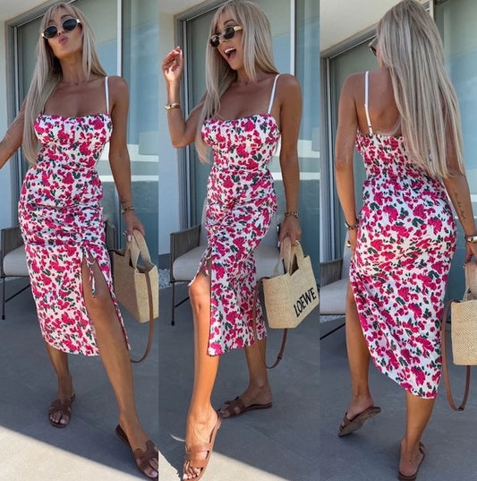 Women's Fashionable Elegant And Classy Printed Dress