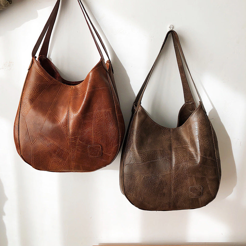 Womens Soft Leather Bag Stylish Shoulder And Tote Bag