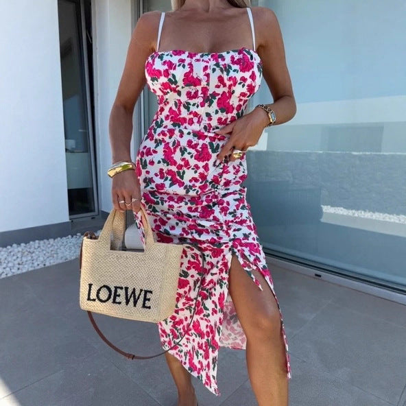 Women's Fashionable Elegant And Classy Printed Dress