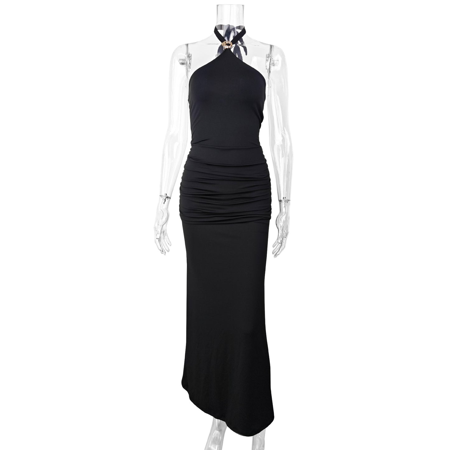 Fashionable Sexy Backless Lace-Up Dress For Women